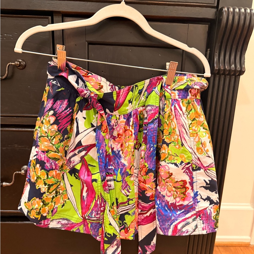 Marie Oliver  Multicolor Floral Shorts